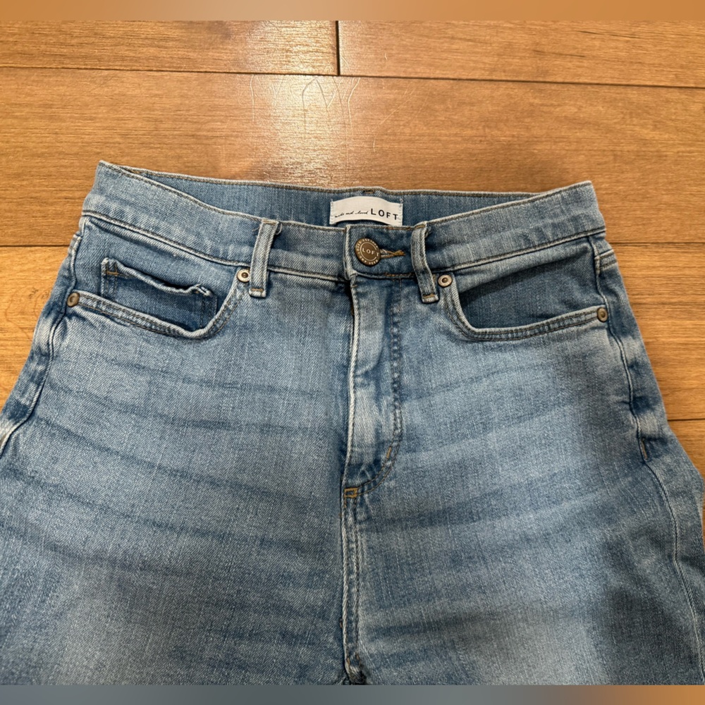 Loft High Rise Ankle Jeans - Picture 3 of 3